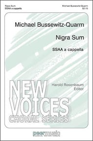 Nigra Sum SSAA choral sheet music cover